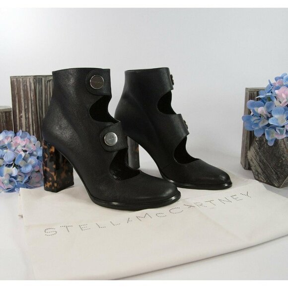 Stella McCartney Shoes - Stella McCartney Faux Leather Vegan Posie Boots 37.5 NIB